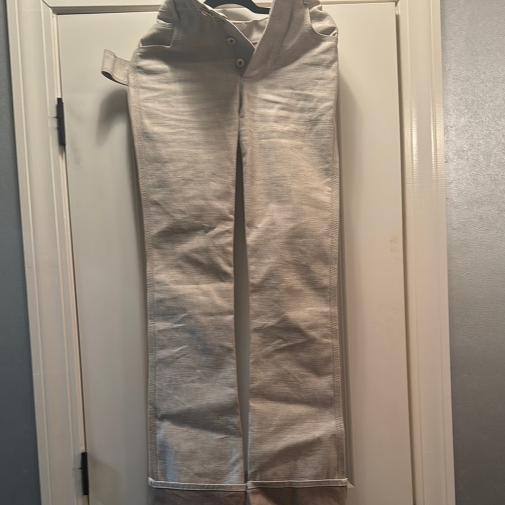 Bottega Veneta Stylish Wide Leg Beige Pants Fall 2020